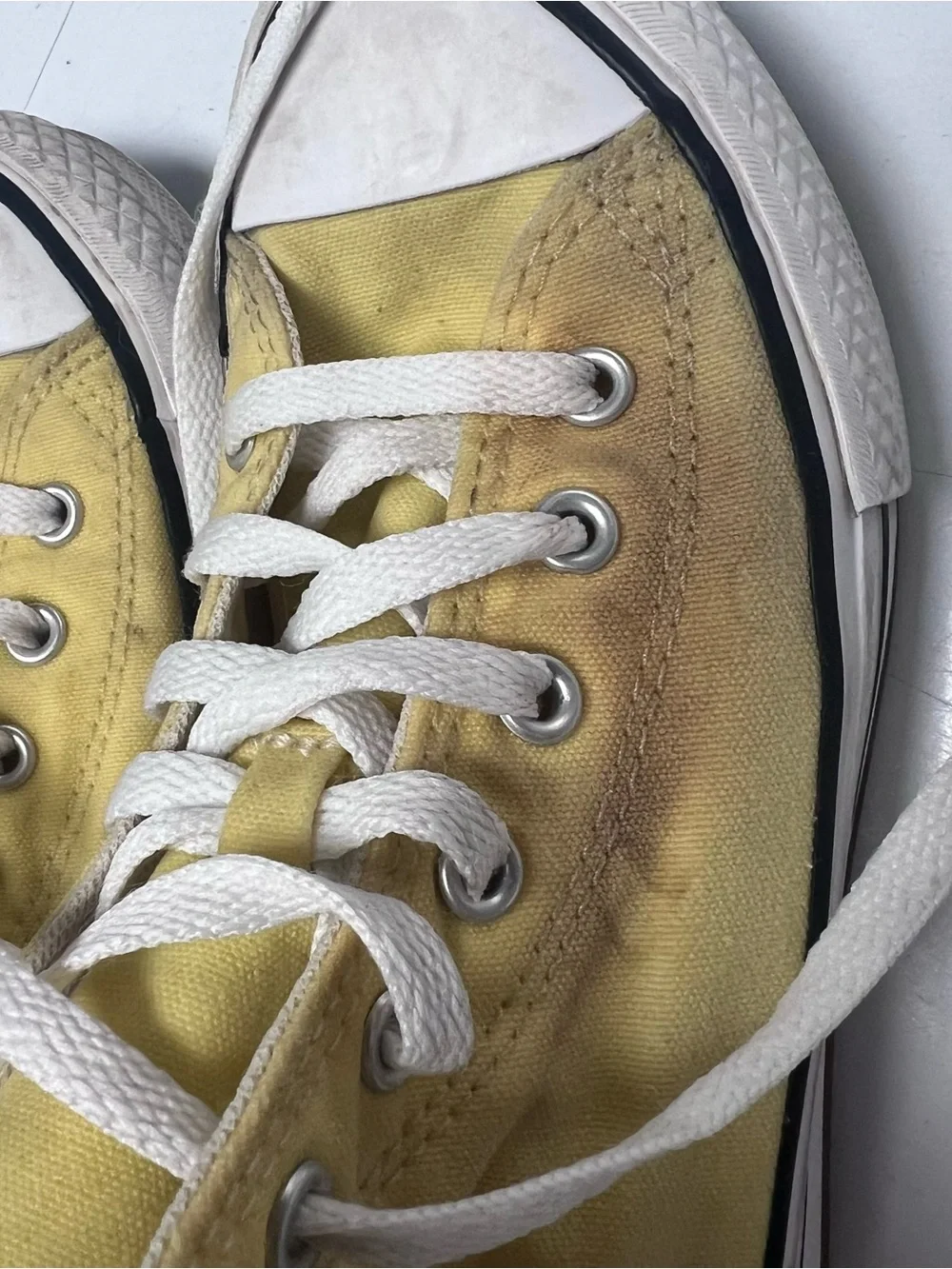 Converse Kids Yellow High-Top All Star Sneakers Size 2 US Kids